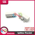 TERMINAL BLOCK BLOK KONEKTOR SPLITTER PARALEL KABEL HIGH POWER CONNECTOR 400V 60A  1 IN 4 OUT - Image 2