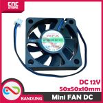 MINI FAN DC BRUSHLESS 12V 5x5x1CM KIPAS PENDINGIN 5CM FAN 5 CM - Image 3