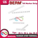 MARKER STRIP TERMINAL BLOCK UK-3N UK-5N UK-6N TERMINAL MARKER ZB -ZB8 1-10 - Image 2