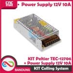 COOLING SYSTEM KIT PELTIER TEC-12706 WITH POWER SUPPLY 12V 10A - Image 3