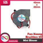 MINI BLOWER FAN KEONG BRUSHLESS 5V COOLING TURBO 4020 40MMx20MM