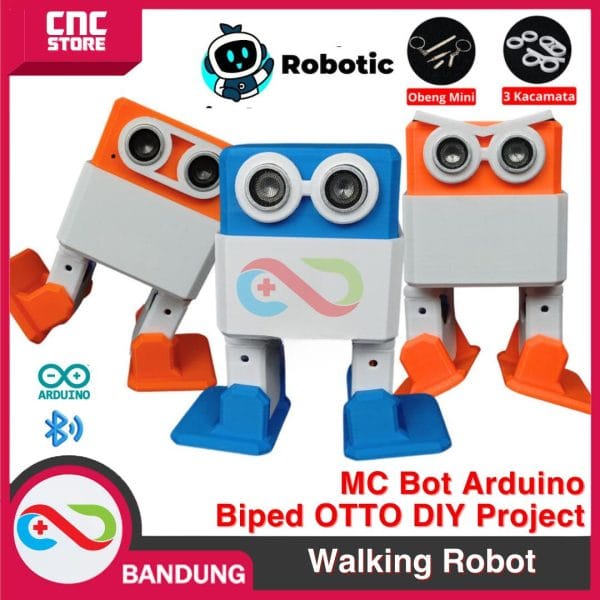 MC BOT ARDUINO BIPED OTTO DIY PROJECT WALKING ROBOT