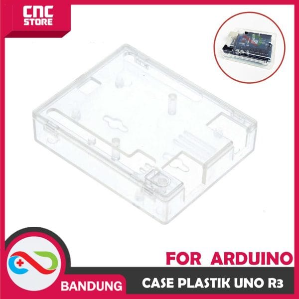 CASE ARDUINO UNO R3 PLASTIK TRANSPARAN