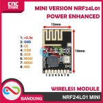 MINI NRF24L01 VERSION SMD WIRELESS MODULE POWER ENHANCED VERSION - Image 5