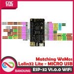 LOLIN32 WEMOS ESP32 V1.0.0 WiFi BLUETOOTH 4MB DEVELOPMENT BOARD ESP-32 - Image 4