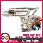 ROBOT ARM KIT PARTS UNOARM SHIELD FOR ARDUINO UNO JOYSTIK - Image 2