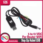 STEP UP KABEL USB 5V TO 12V JACK DC 5.5x2.1MM FOR ROUTER WiFi - Image 4