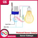 PHOTOCELL SENSOR CAHAYA OTOMATIS PHOTOSWITCH SAKLAR LAMPU OTOMATIS - Image 2
