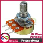 POTENTIOMETER POTENSIOMETER 5 5K 5KOHM LINIER TAPER ROTARY - Image 5