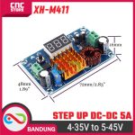 DC-DC Step Up Modul XH-M411 5A – Boost Converter 4-35V ke 45V Digital Display - Image 2