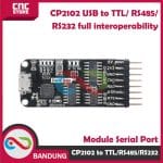 (Ten in one) Multi-Function Serial Port Module CP2102 USB to TTL/ RS485/ RS232 Full Interoperability - Image 3