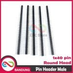PIN HEADER MALE ROUND HEAD SINGLE ROW 1X40 2.54MM - Image 3