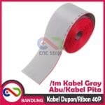 KABEL GRAY ABU 1M FLAT PITA RIBON DUPONT IDC 40P 40 PIN - Image 5