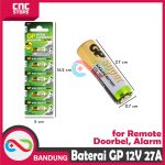 BATERAI BATRE BATTERY GP 12V 27A REMOTE ALARM MOBIL DOORBELL - Image 2