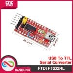 FTDI FT232RL FT232 USB TO TTL SERIAL CONVERTER ADAPTER MODULE FOR ARDUINO - Image 2