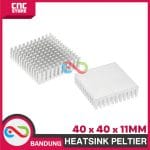 HEATSINK PELTIER 40X40X11mm TANPA PAD ALUMINIUM HEAT SINK PENDINGIN - Image 4