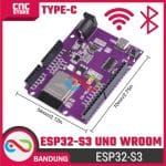 ESP32-S3 UNO Development Board N8R2 dan N16R8 – With DevKitC-1 untuk Proyek IoT -WROOM-1-N8R2 - Image 3