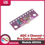 MODUL 16BIT I2C ADS1115 ADC 4 CHANNEL WITH PRO GAIN AMPLIFIER ARDUINO - Image 3