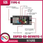 ESP32-S3 inti papan pengembangan wifi Bluetooth DevKitC-1 WROOM-1 Lexin N16R8 - Gambar 4