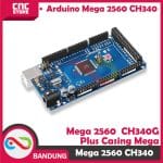 ARDUINO MEGA 2560 R3 CH340G COMPATIBLE BOARD WITH CASE ACRYLIC - Image 2