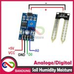 MODULE SENSOR KELEMBABAN TANAH SOIL HUMIDITY MOISTURE SENSOR MODUL - Gambar 4