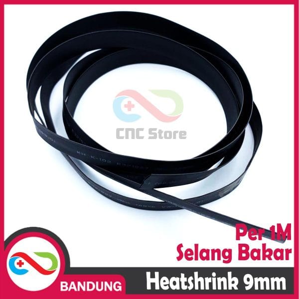 HEATSHRINK 9MM HEAT SHRINK SELANG SELONGSONG BAKAR PER 1M