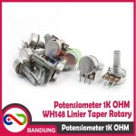 POTENSIO POTENSIOMETER 1K 1KOHM WH148 LINIER TAPER ROTARY - Image 4