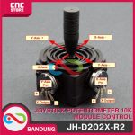 JH-D202X-R2 R4 2-AXIS JOYSTICK POTENTIOMETER 10K MODULE CONTROL STICK PTZ - 10K - Image 6