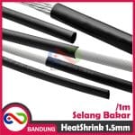 HEATSHRINK 1.5MM HEAT SHRINK SELANG SELONGSONG BAKAR PER 1 METER - Image 3