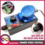 HQ DIMMER 2000W AC PENGATUR KECEPATAN GERINDA SELEPAN BOR 2000 WATT - Image 4