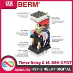 RELAY TIMER DIGITAL/DIGITAL TIMER RELAY H3Y-2 24VDC - DIGITAL H3Y-2 RELAY Delay DIGITAL Timer Relay 0.1S-99H DPDT RELAY - Image 6