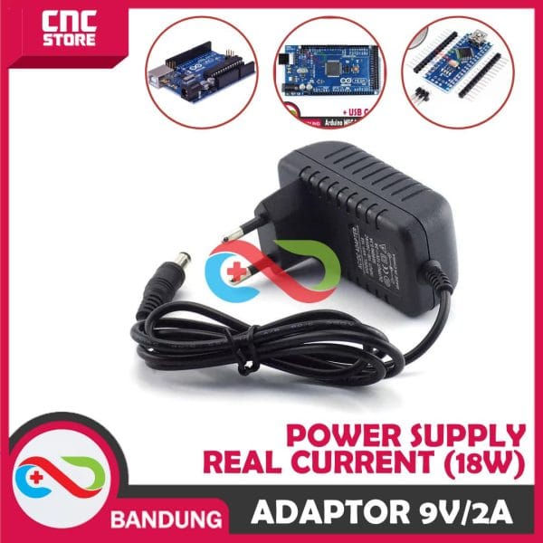 POWER SUPPLY 9V 2A ADAPTOR 9V 2A PSU ARDUINO