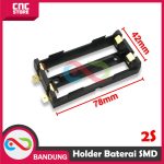 HOLDER BATERAI SMD 18650 2x 3.7V 8.4V SERI PARALEL - Image 2