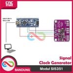 MODUL SI5351 SI5351A SIGNAL CLOCK GENERATOR OSCILLATOR DDS 8KHZ-160MHZ - Image 2