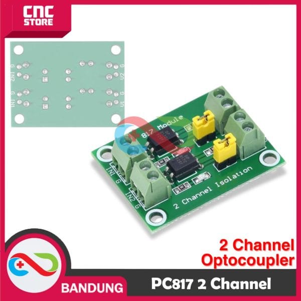 PC817 2 CHANNEL 2CH OPTOCOUPLER OPTO COUPLER ISOLATION BOARD