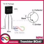 10PCS BC547 TO-92 100MA NPN AMPLIFIER TRANSISTOR - Image 2