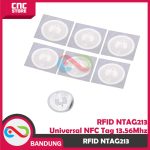 RFID NTAG213 UNIVERSAL NFC TAG 13.56MHZ ISO14443A NTAG 213 STICKER LABEL RF - Image 3