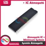 PAKET BUNDLING SYSMIN SISTEM MINIMUM ATMEG16 AVR + IC ATMEGA16 - Image 4