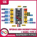 Raspberry Pi Pico RP2040 ARM Microcontroller Board dengan MicroPython & Kabel Type-C - Image 2