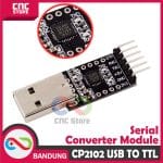 CP2102 USB TO TTL SERIAL CONVERTER MODULE ARDUINO ESP8266 RASPBERRY REPLACE FT232RL - Image 3