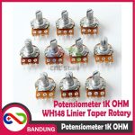 POTENSIO POTENSIOMETER 1K 1KOHM WH148 LINIER TAPER ROTARY - Image 3