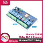 MODUL ESP32 RELAY 10A 8 CHANNEL AC 220 WIFI BLUETOOTH WROOM-32E - Image 3