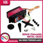 MOTOR SERVO TD8160MG METAL GEAR 180 HIGH TORQUE 60KG TIANKONGRC FOR RC