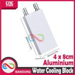 WATER BLOCK ALUMINIUM WATERBLOCK 40X80X12MM COOLING SYSTEM - Image 2