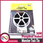 PENGIKAT KABEL TWIS TIE HITAM - 30M BLACK