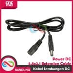 3M KABEL SAMBUNGAN POWER DC 5.5x2.1 EXTANSION CABLE PERPANJANGAN LED - Image 4