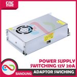 POWER SUPPLY SWITCHING PSU 12V 20A HIGH QUALITY ADAPTOR JARING 12V 20A SWITCHING POWER SUPPLY - Image 4