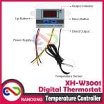 XH-W3001 220V/1500W DIGITAL THERMOSTAT TEMPERATURE HEATING CONTROLLER DISPLAY FOR INCUBATOR 0.1 - Image 4
