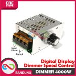 DIGITAL AC 220V 4000W SCR CASE VOLTAGE REGULATOR SPEED CONTROLLER DIMMER - Image 2
