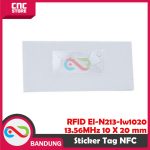 RFID EL-N213-IW1020 NFC Sticker Kecil  Label Tag Compatible NTag213 1 x 2 cm 10 X 20 mm - Image 2